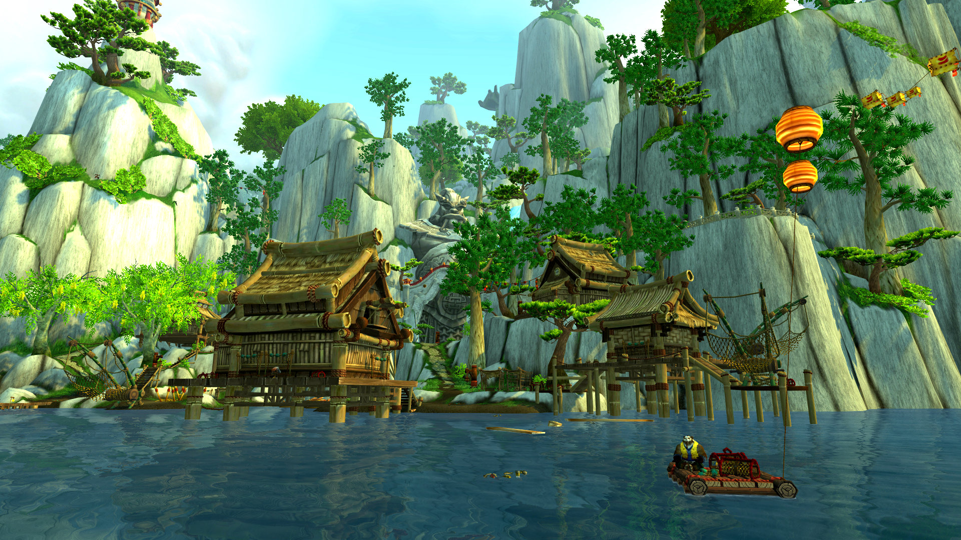 Нефритовый лес World of Warcraft рисунок игра без смс