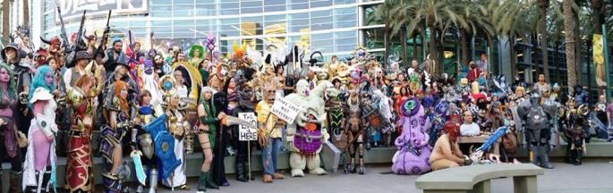 Cosplayers BlizzCon 2014